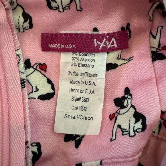 Frenchie Lovers Pink Dress - Picture 7 of 8